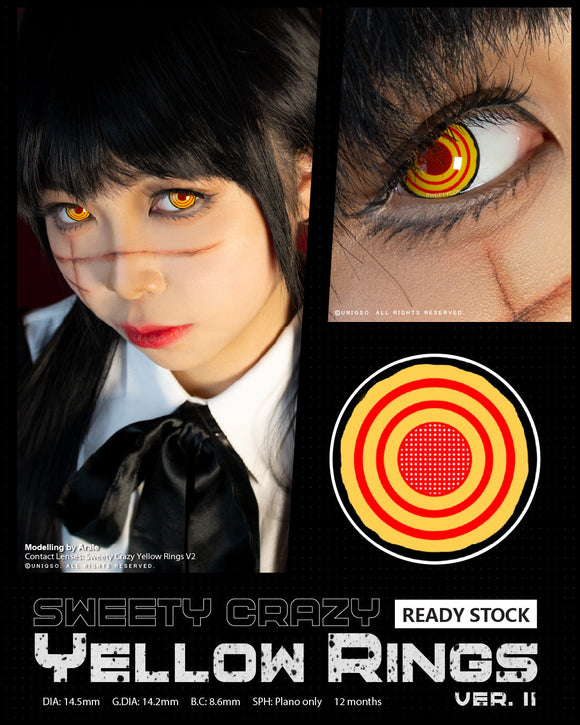 Sweety Crazy Yellow Rings V2 Launching