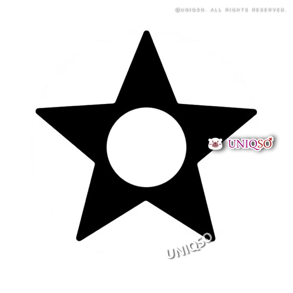 Sweety Anime Black Star Eye Anime Cosplay Contacts UNIQSO