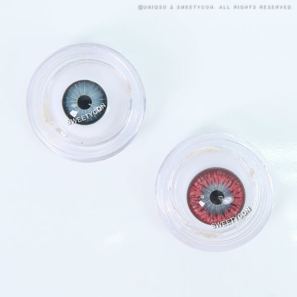 Kazzue Premier Pinkish Red (1 lens/pack)-Colored Contacts-UNIQSO