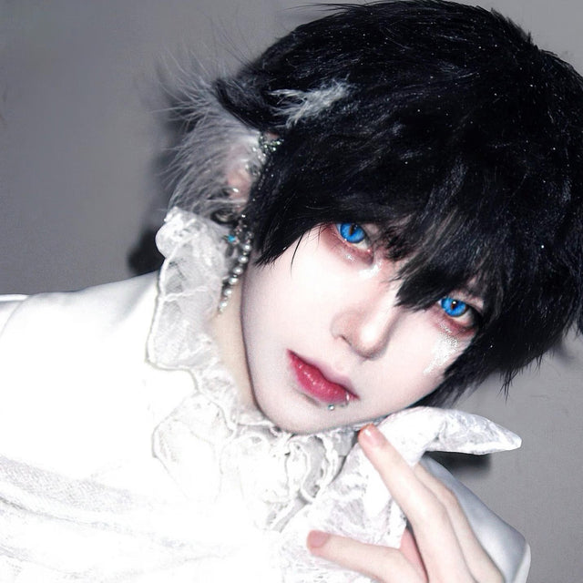 LumiDukki Feline Gleam Blue (2 lenses/pack)-Colored Contacts-UNIQSO