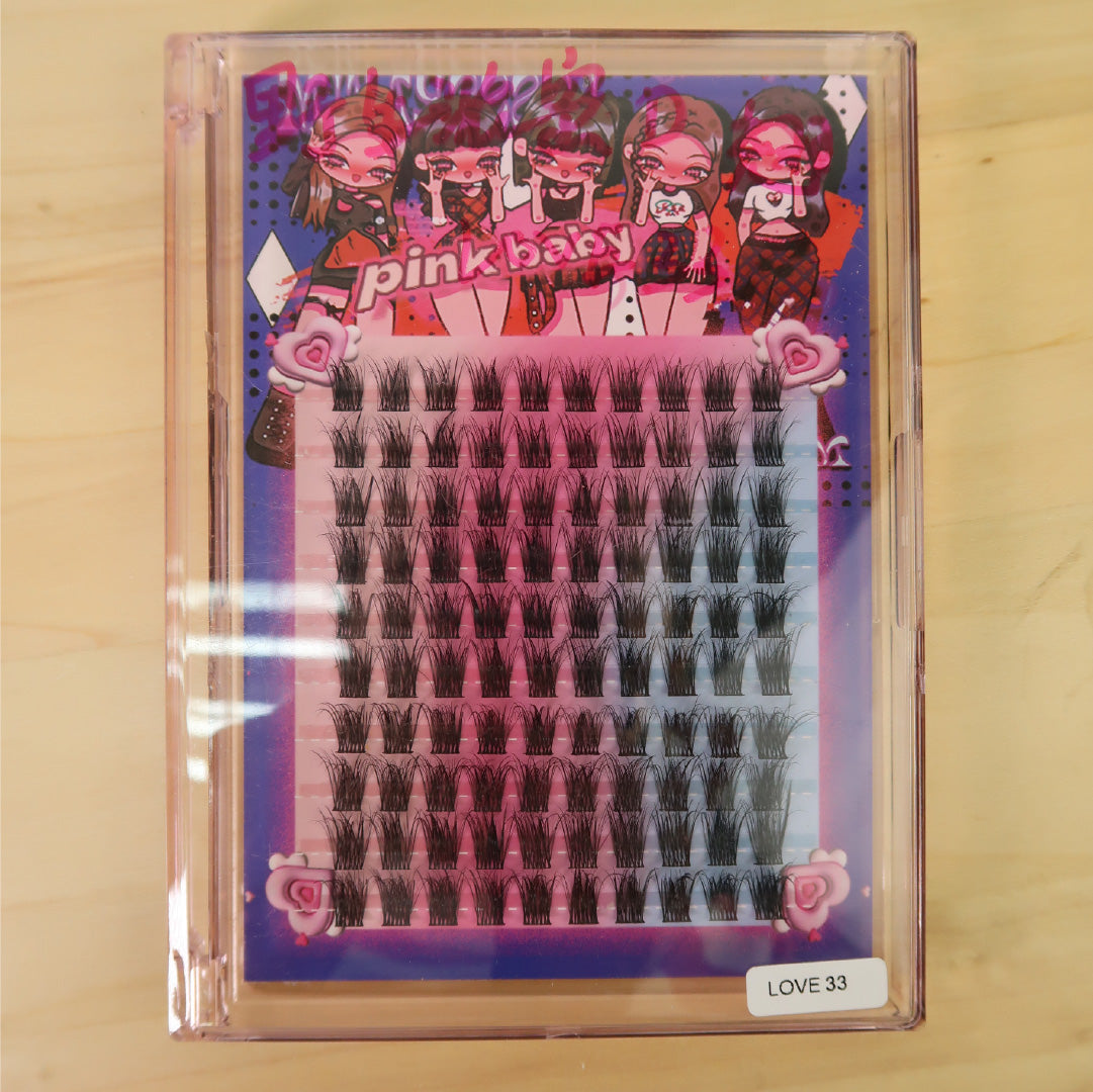 Upper Lash - Lush Wild D Curl-Fake Eyelash-UNIQSO