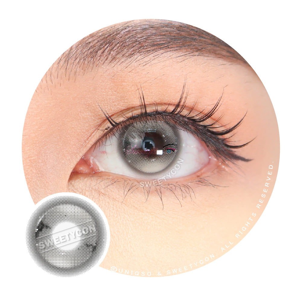 Sweety Cloud Dancer Grey (1 lens/pack)-Crazy Contacts-UNIQSO