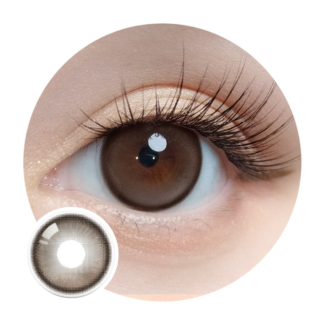 IM OLOLA Toffee Choco (2 lenses/pack)-Colored Contacts-UNIQSO
