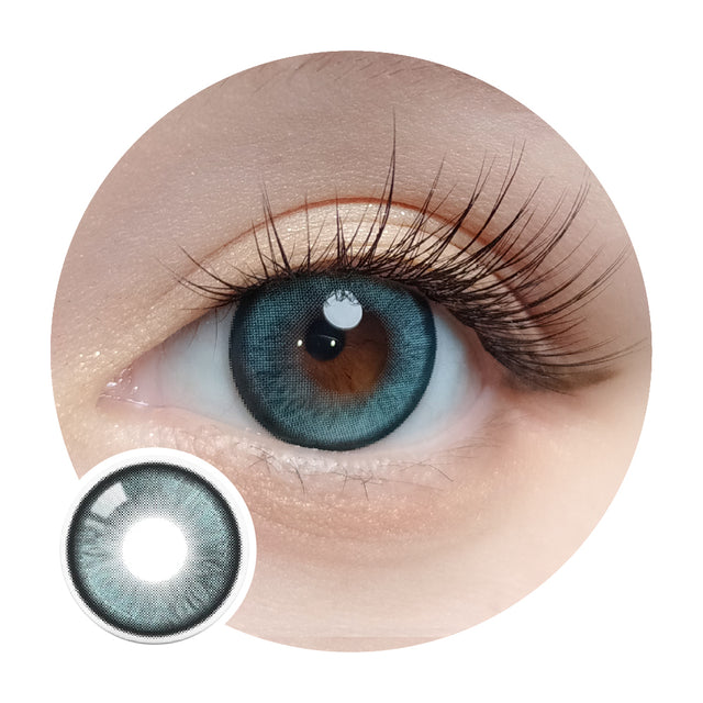 IM OLOLA Void Green (2 lenses/pack)-Colored Contacts-UNIQSO