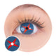 Sweety Crazy Knave Cross (1 lens/pack) (Pre-Order)-Colored Contacts-UNIQSO