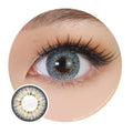 Barbie Puffy 3 Tones Grey (1 lens/pack)-Colored Contacts-UNIQSO