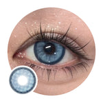 Kazzue Glitz Blue (1 lens/pack)-Colored Contacts-UNIQSO