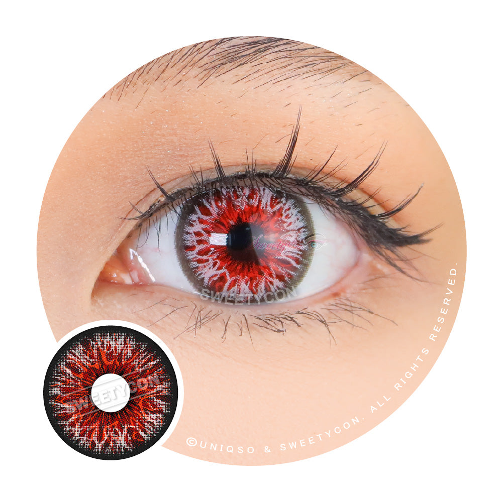 Sweety Crazy Vampire Dracula (1 lens/pack)-Crazy Contacts-UNIQSO