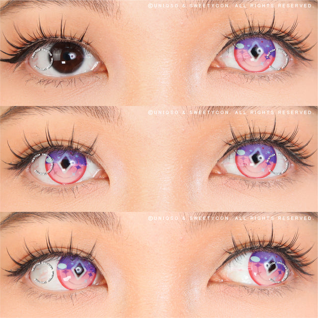 Sweety x Eyesinger Violet Diamond (2 lenses/pack)-Colored Contacts-UNIQSO