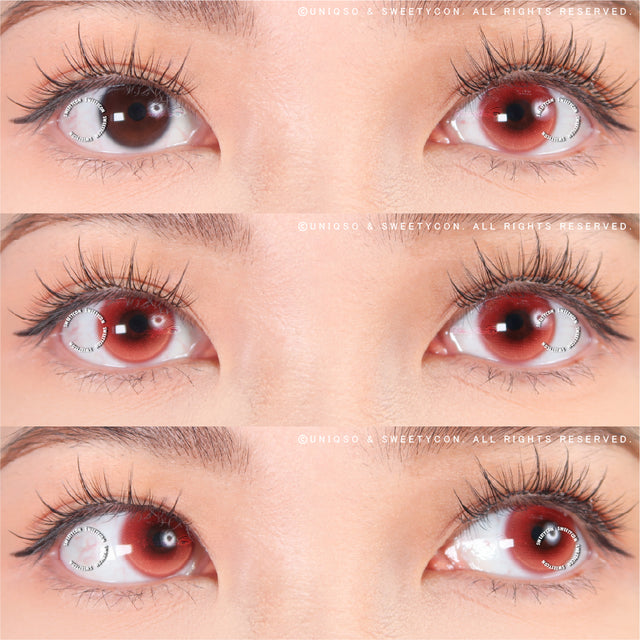 Sweety Monaco Red (1 lens/pack)