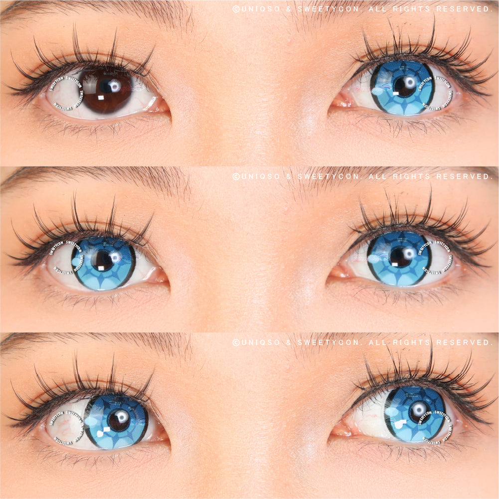 Sweety x Eyesinger Artic Star Blue (2 lenses/pack)-Colored Contacts-UNIQSO