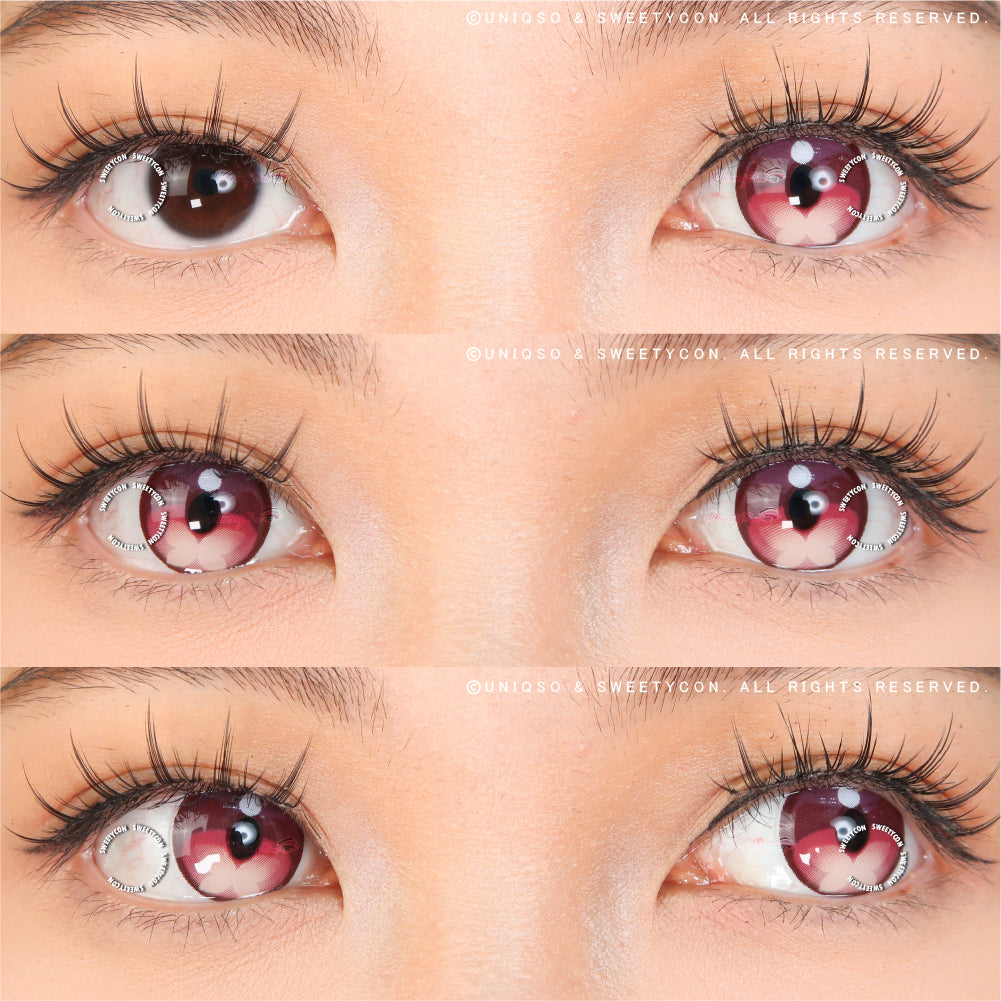 Sweety x Eyesinger Violet Butterfly (2 lenses/pack)-Colored Contacts-UNIQSO