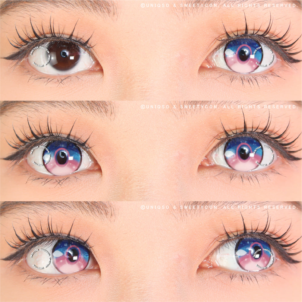 Sweety x Eyesinger Pastel Aurora (2 lenses/pack)-Colored Contacts-UNIQSO