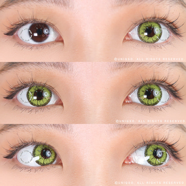 Kazzue Vivid Brilliant Yellow (1 lens/pack)-Colored Contacts-UNIQSO