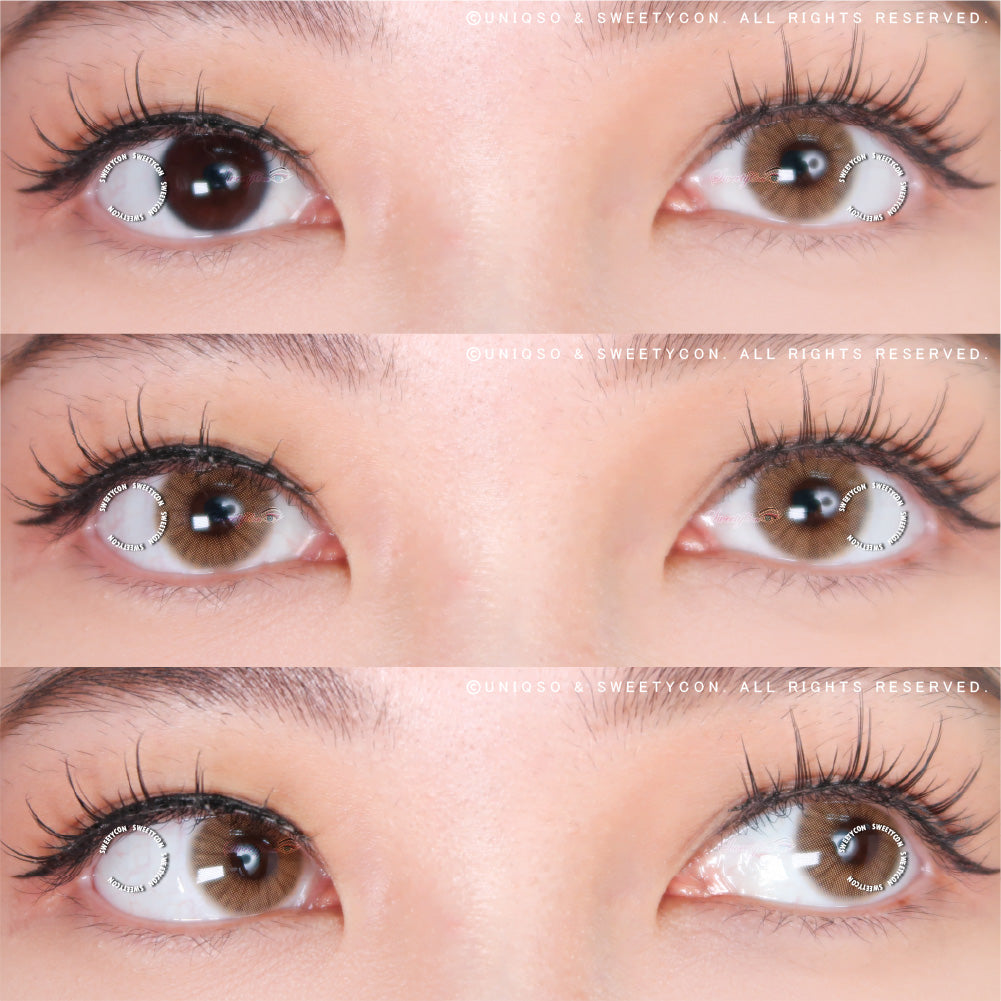 Sweety Hidrocor Ochre (1 lens/pack)-Colored Contacts-UNIQSO