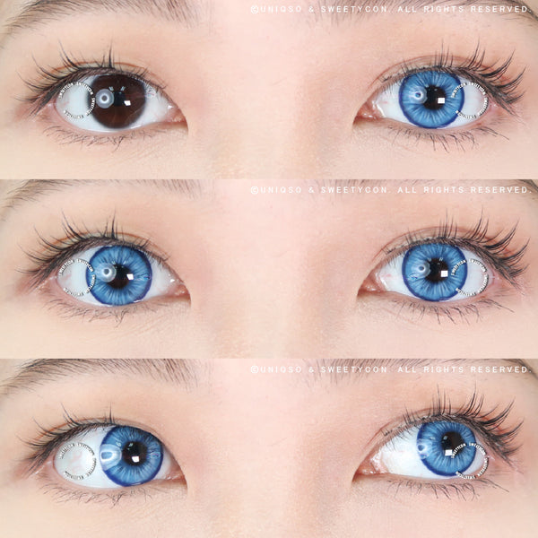 Sweety E-Blink Blue (1 lens/pack)-Colored Contacts-UNIQSO