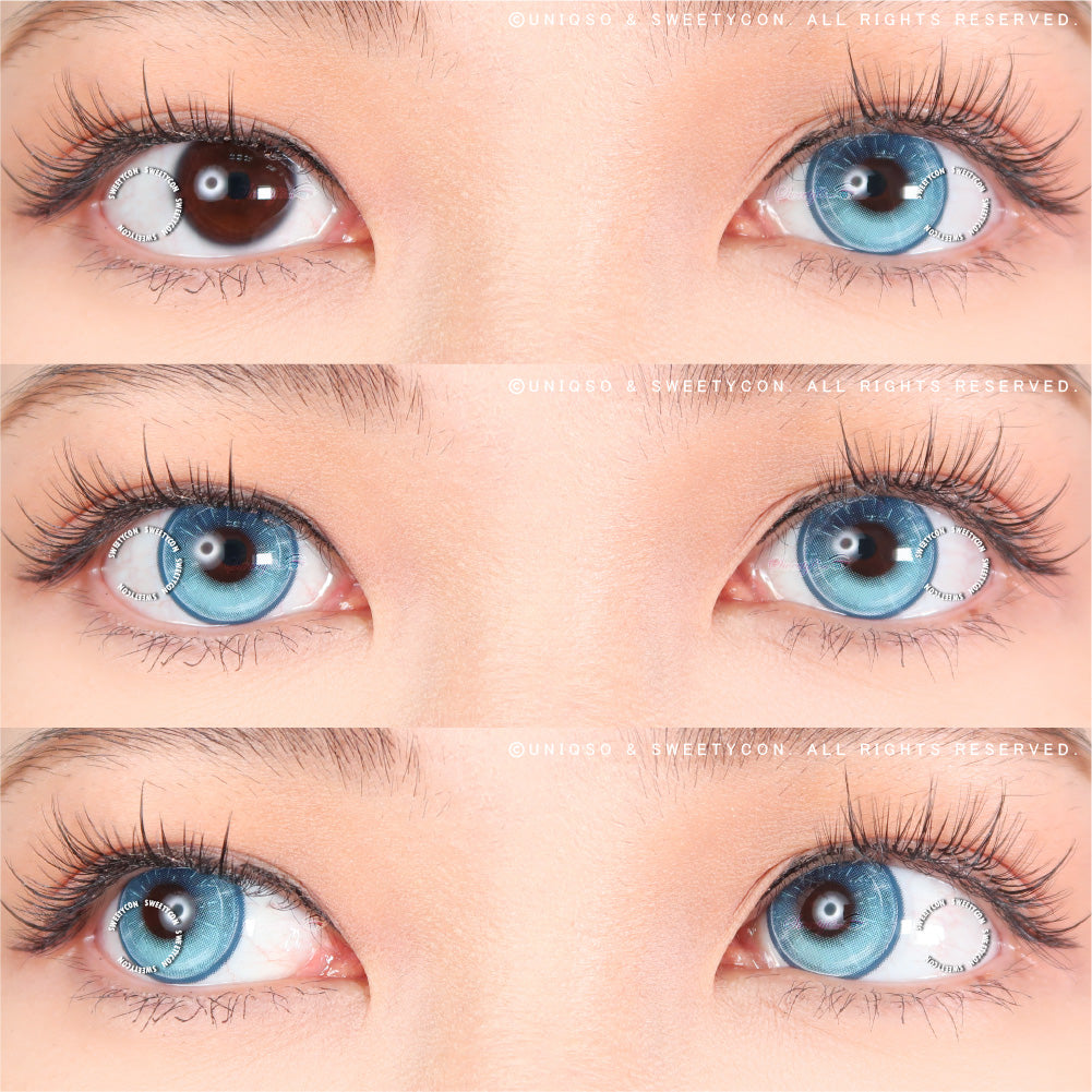 Sweety Vista Blue (1 lens/pack)-Colored Contacts-UNIQSO