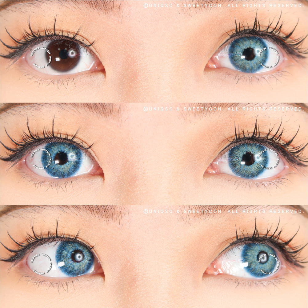 Sweety Magnificent Antarctic Blue (1 lens/pack)-Colored Contacts-UNIQSO