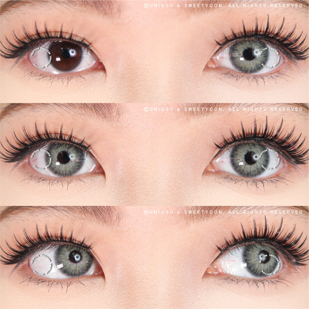 Sweety Magnificent Icy Volcano (1 lens/pack)-Colored Contacts-UNIQSO
