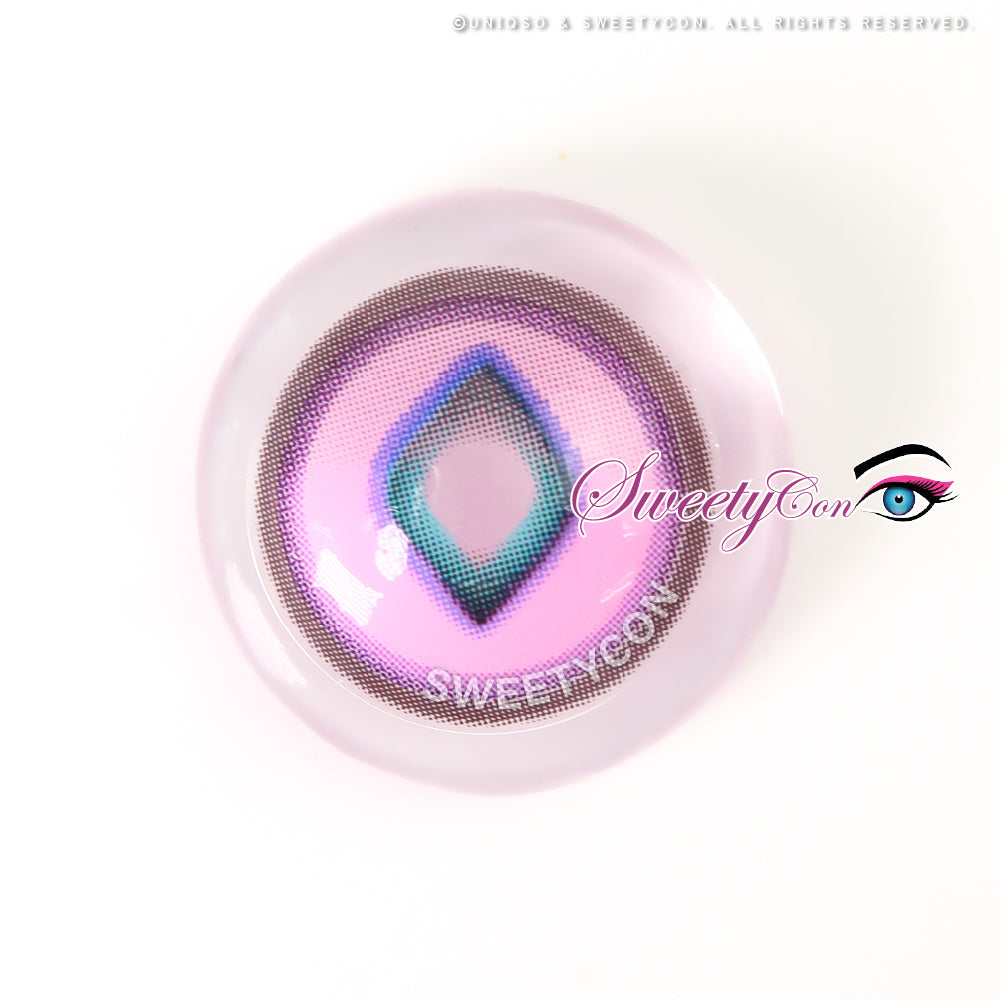 Sweety x Eyesinger Purple Diamond (2 lenses/pack)-Colored Contacts-UNIQSO