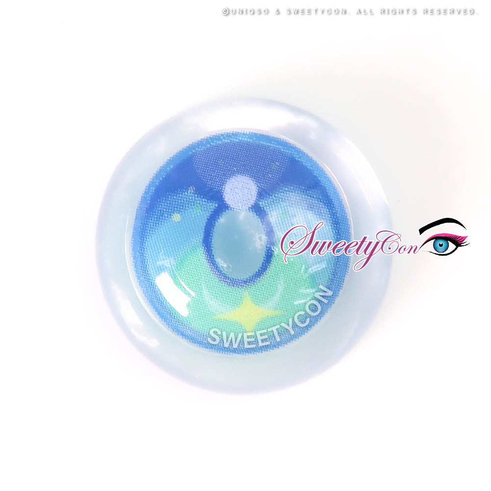Sweety x Eyesinger Aurora Tide Blue (2 lenses/pack)-Colored Contacts-UNIQSO