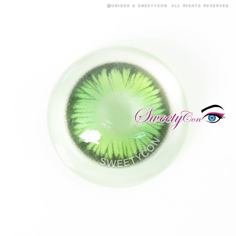 Sweety Mystic Wing Green (1 lens/pack)-Colored Contacts-UNIQSO
