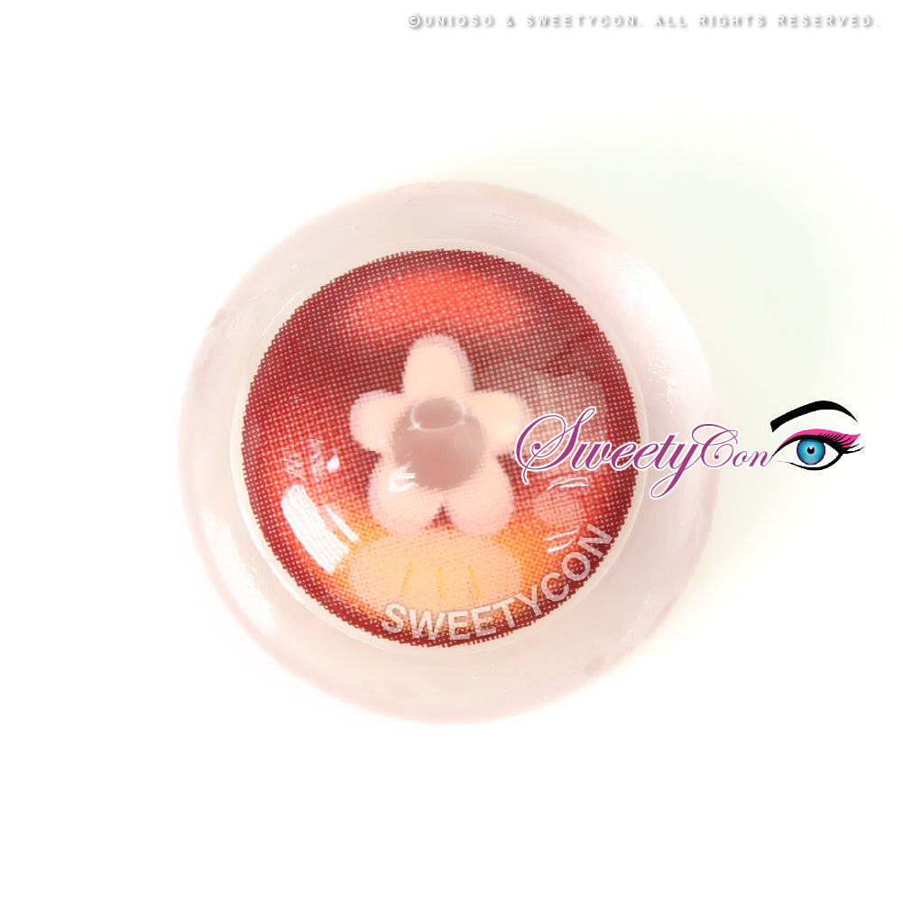 Sweety x Eyesinger Orange Clover (2 lenses/pack)-Colored Contacts-UNIQSO