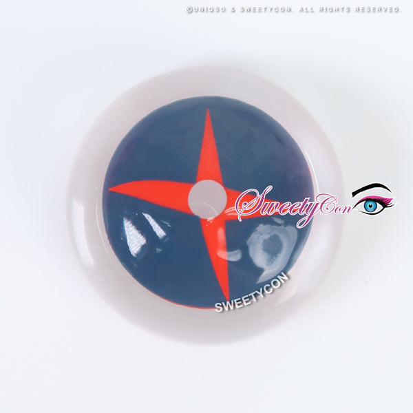 Sweety Crazy Knave Cross (1 lens/pack) (Pre-Order)-Colored Contacts-UNIQSO