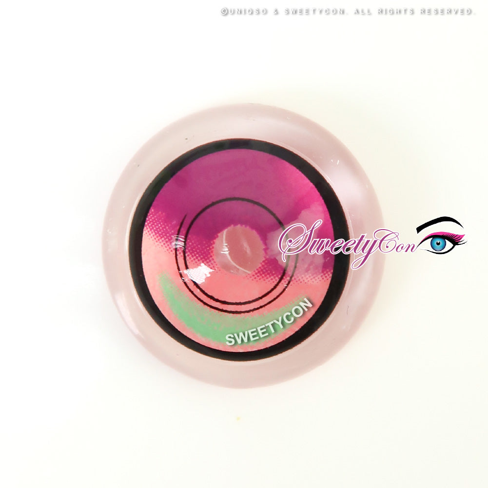 Sweety Crazy Cyberpunk Lucy V2 (1 lens/pack)-Colored Contacts-UNIQSO