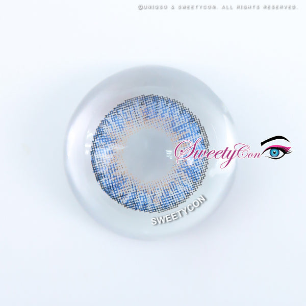 Sweety 3 Tones Blue (1 lens/pack)-Colored Contacts-UNIQSO