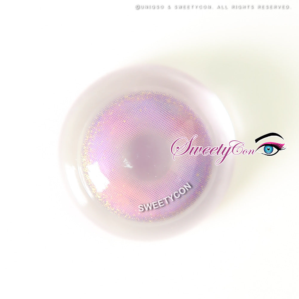 Sweety Lovejoy Violet (1 lens/pack)-Colored Contacts-UNIQSO