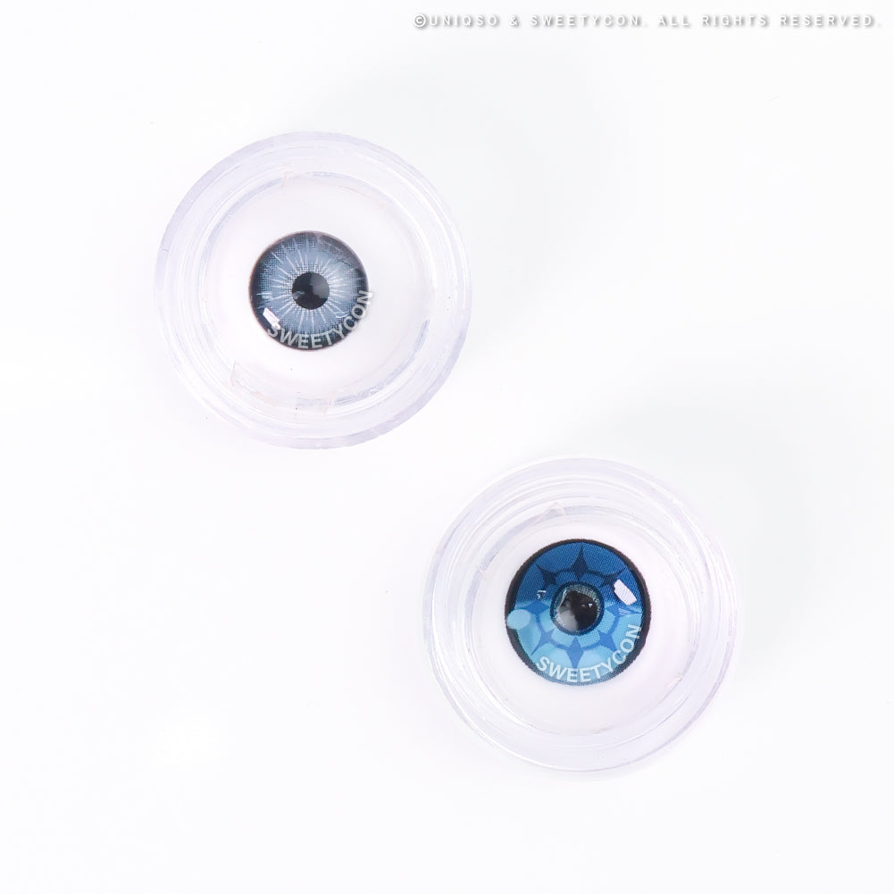 Sweety x Eyesinger Artic Star Blue (2 lenses/pack)-Colored Contacts-UNIQSO