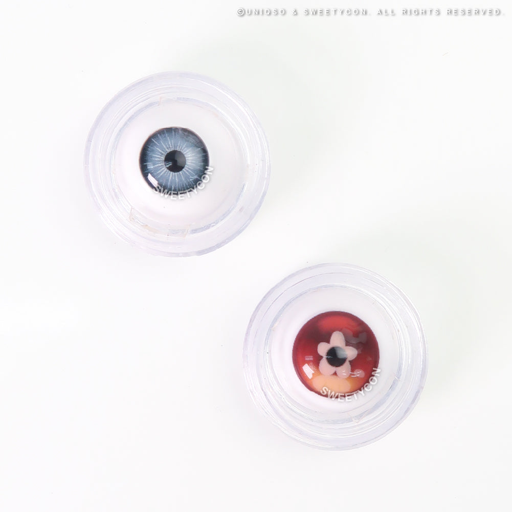 Sweety x Eyesinger Orange Clover (2 lenses/pack)-Colored Contacts-UNIQSO