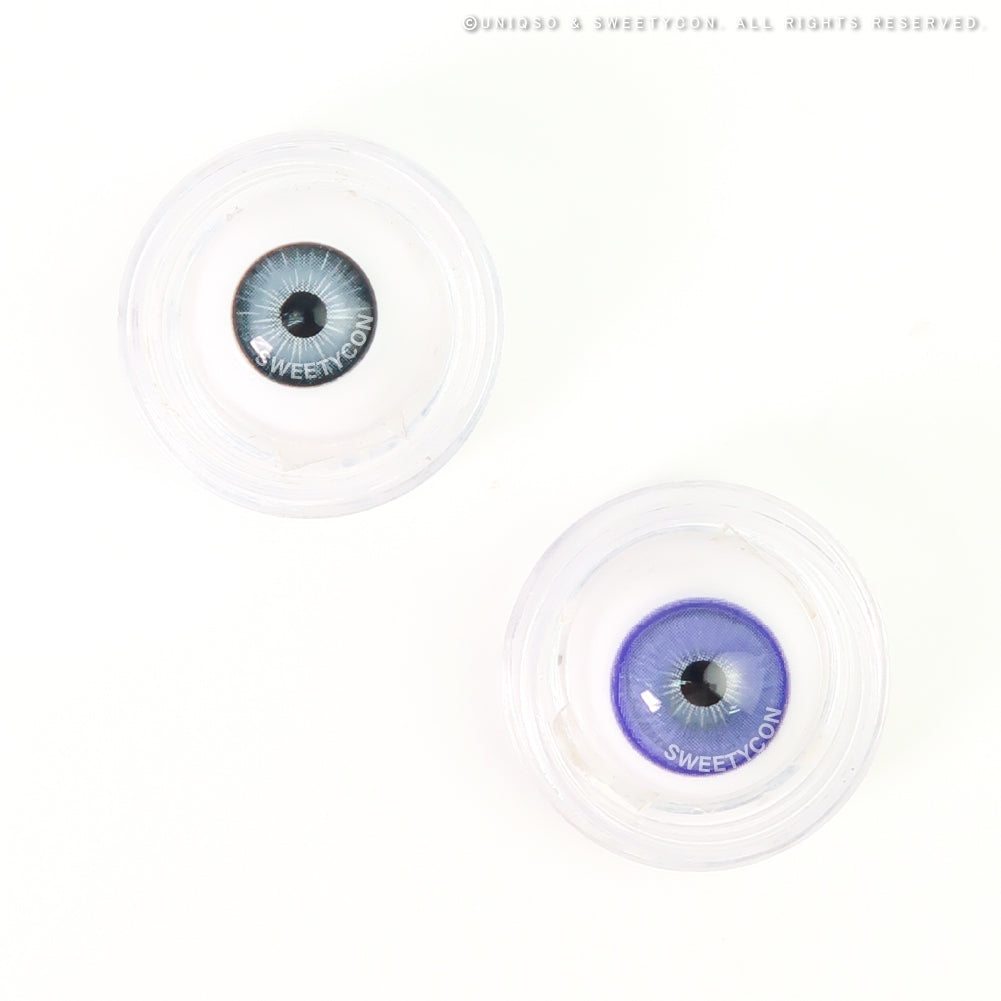 Sweety Halo Lilac (1 lens/pack)-Colored Contacts-UNIQSO