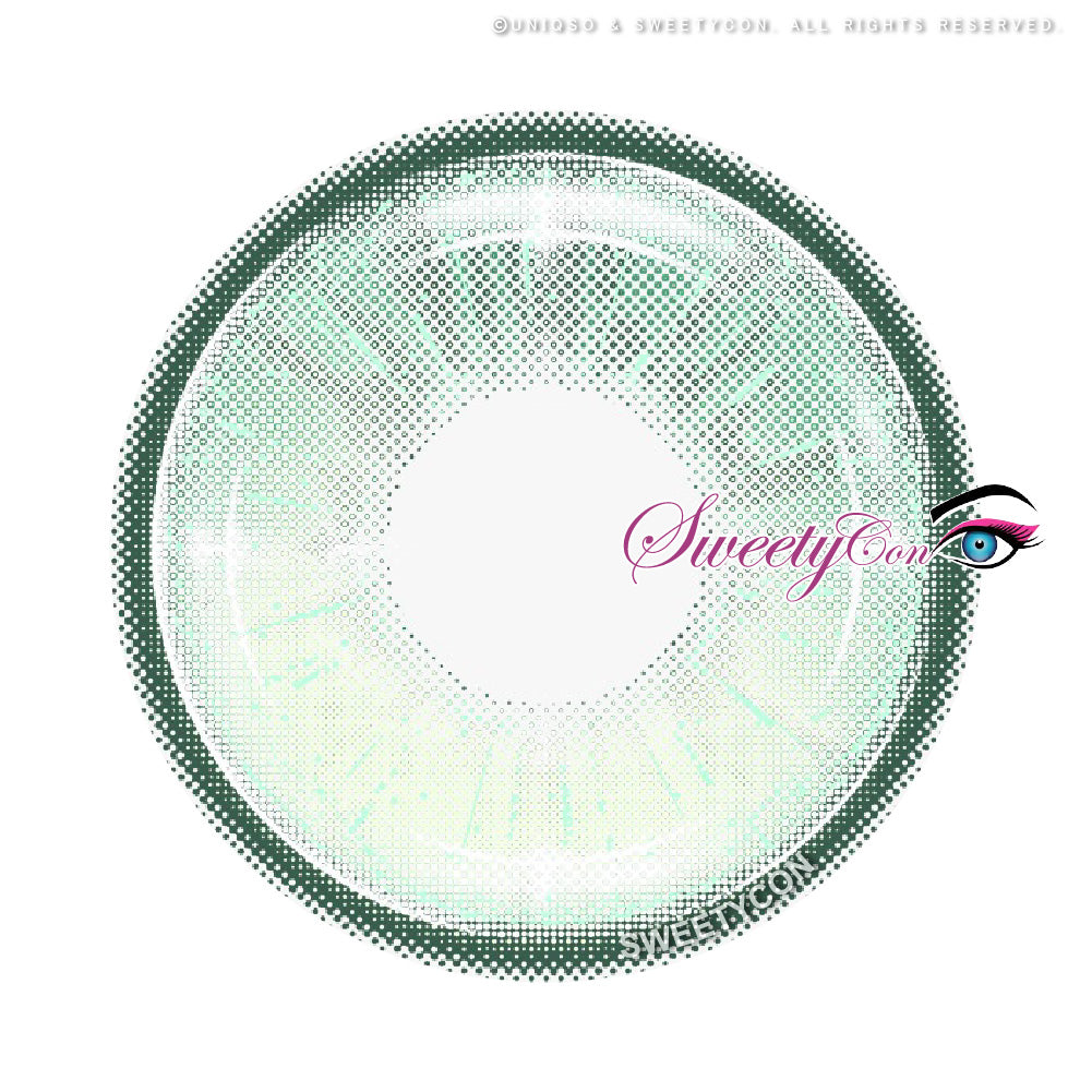 Sweety Vista Green (1 lens/pack)-Colored Contacts-UNIQSO