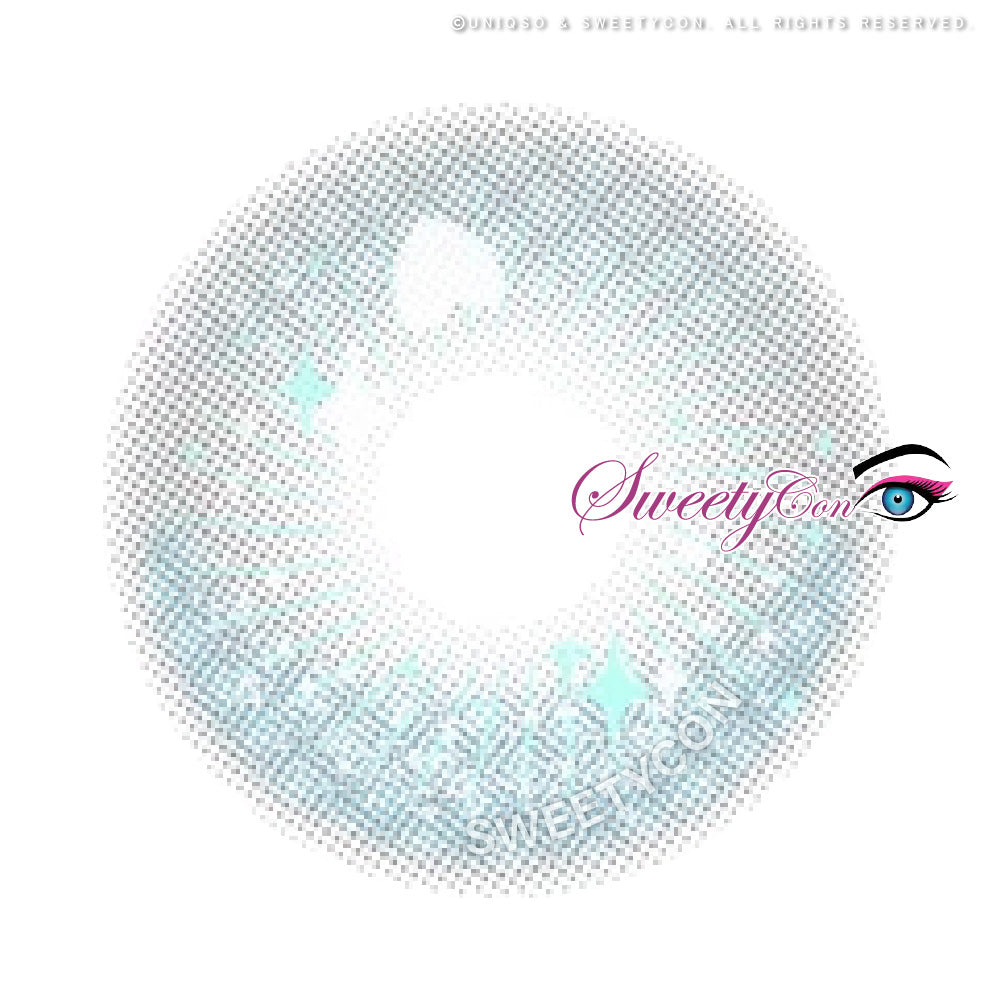 Sweety Crazy Candy Pop Gray (1 lens/pack)-Colored Contacts-UNIQSO