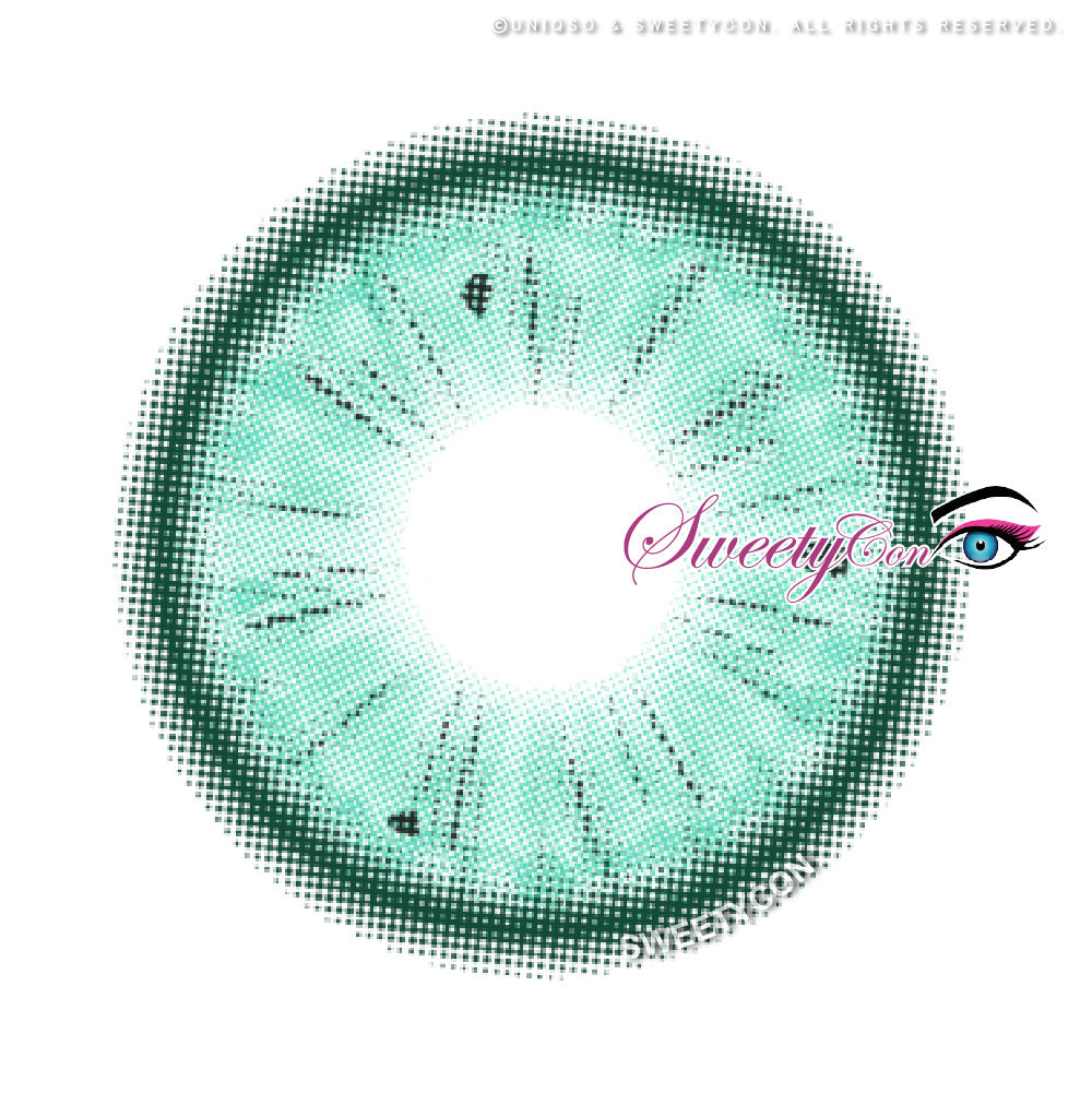 1 Day Sweety Fruit Juice Green (2 or 10 lenses/pack)-Colored Contacts-UNIQSO