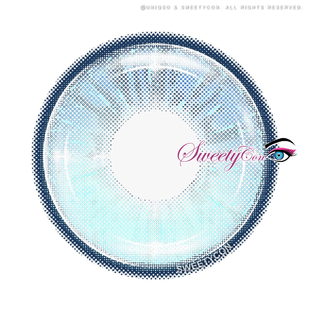Sweety Vista Blue (1 lens/pack)-Colored Contacts-UNIQSO