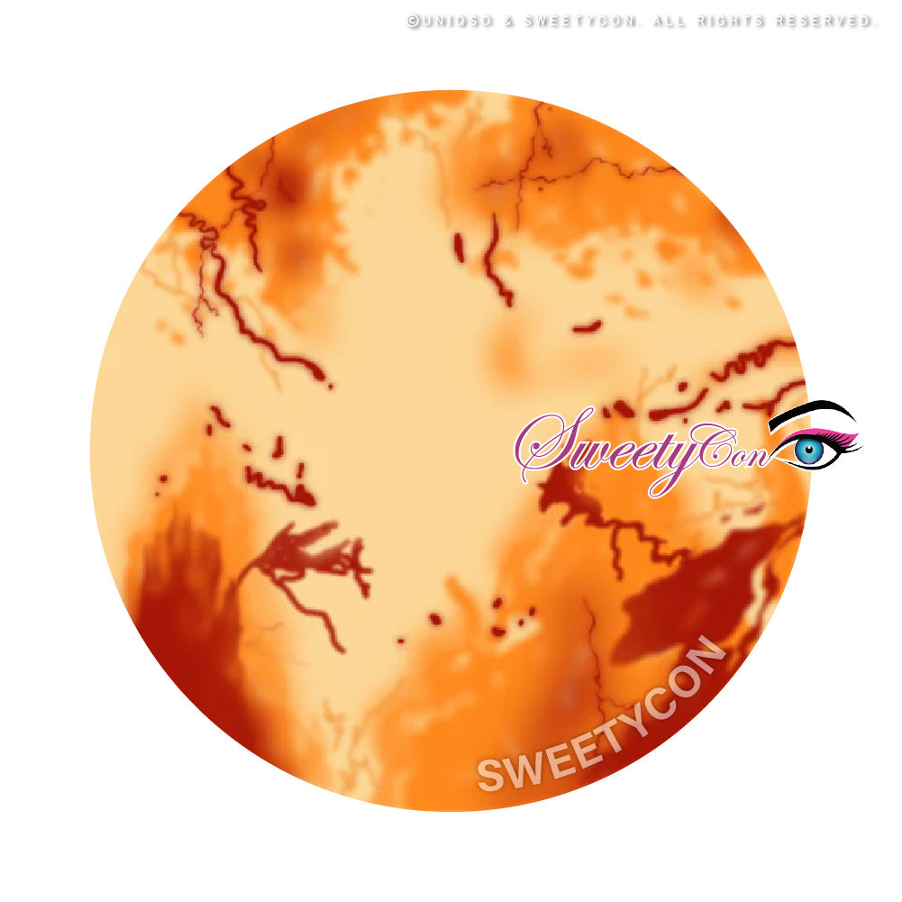 Sweety Crazy Bleeding Zombie (1 lens/pack)-Crazy Contacts-UNIQSO