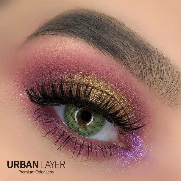 Urban Layer Cloud Green (1 lens/pack)-Colored Contacts-UNIQSO