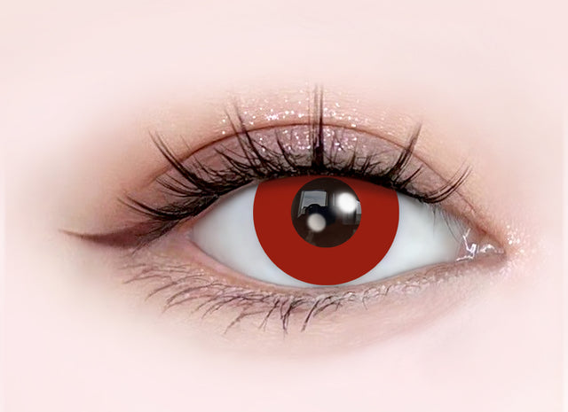 Sweety Crazy Solid Red II (1 lens/pack)-Crazy Contacts-UNIQSO