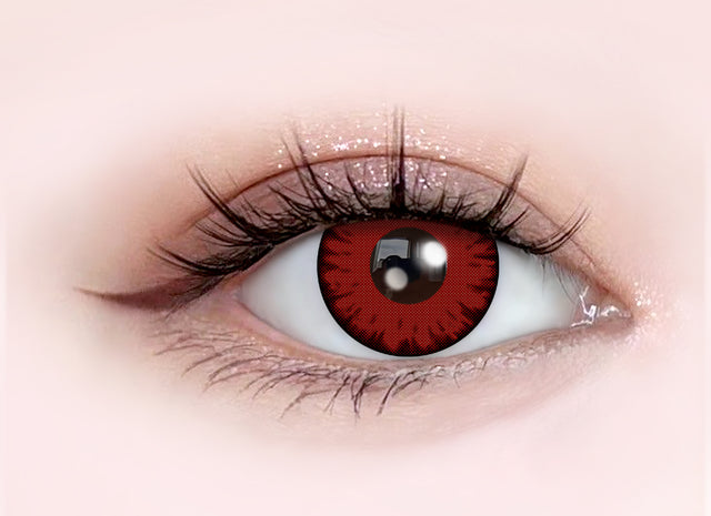 Sweety Crazy Vampire Red II (1 lens/pack)-Crazy Contacts-UNIQSO