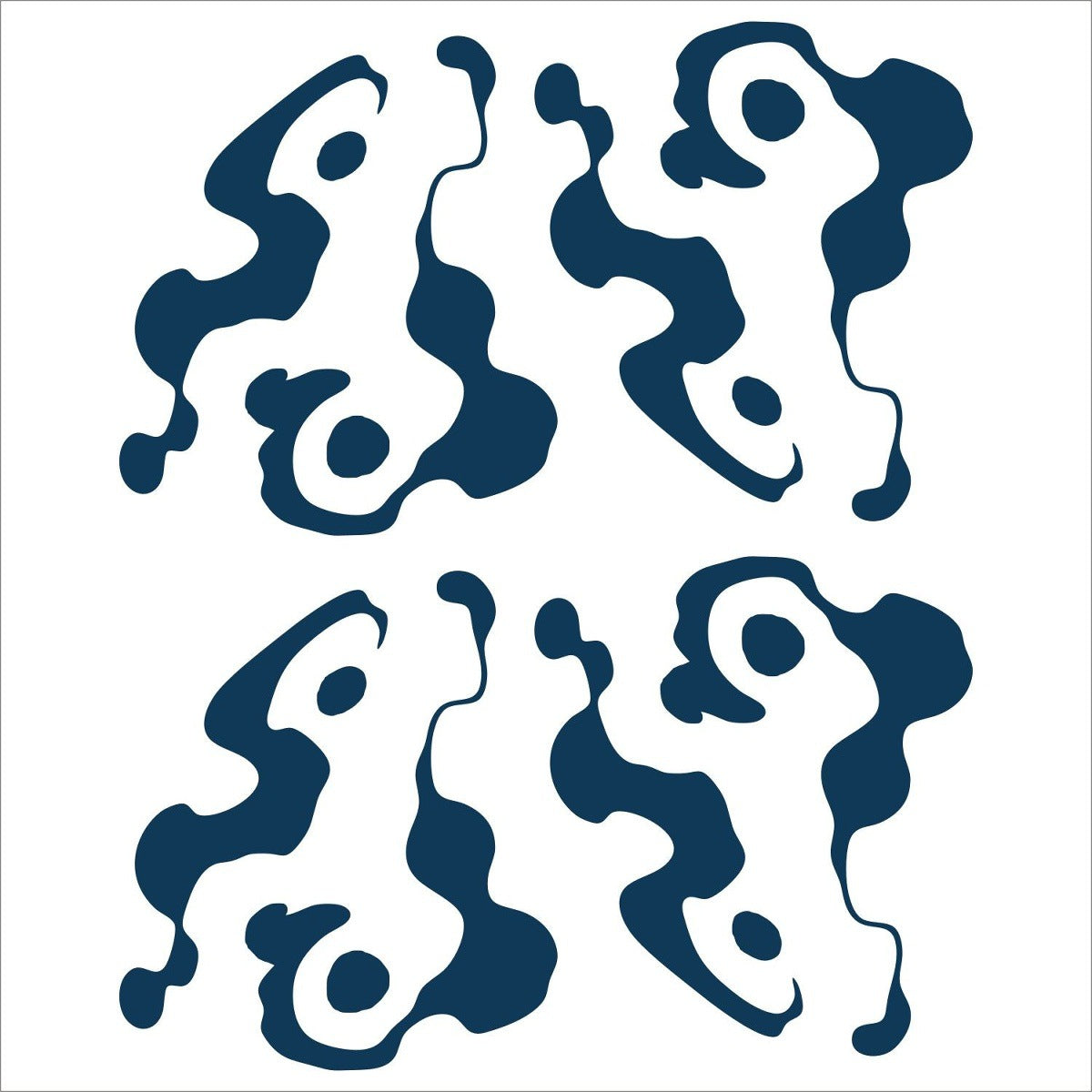 Demon Killer Tattoo Sticker Water Sign-Cosplay Accessories-UNIQSO