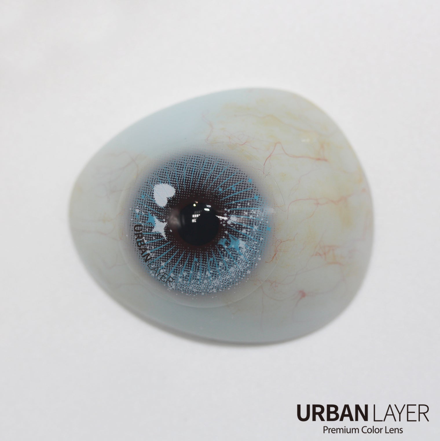 Sweety Crazy Candy Pop Gray (1 lens/pack)-Colored Contacts-UNIQSO