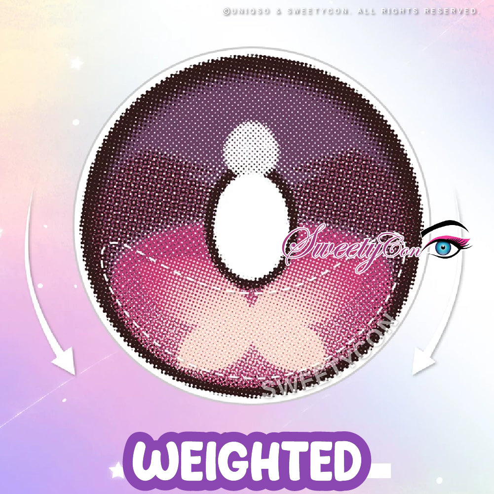 Sweety x Eyesinger Violet Butterfly (2 lenses/pack)-Colored Contacts-UNIQSO