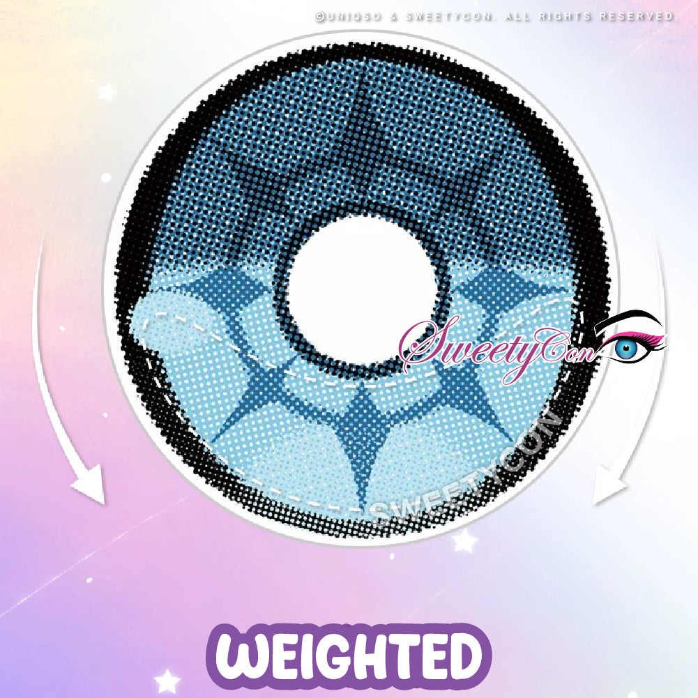 Sweety x Eyesinger Artic Star Blue (2 lenses/pack)-Colored Contacts-UNIQSO