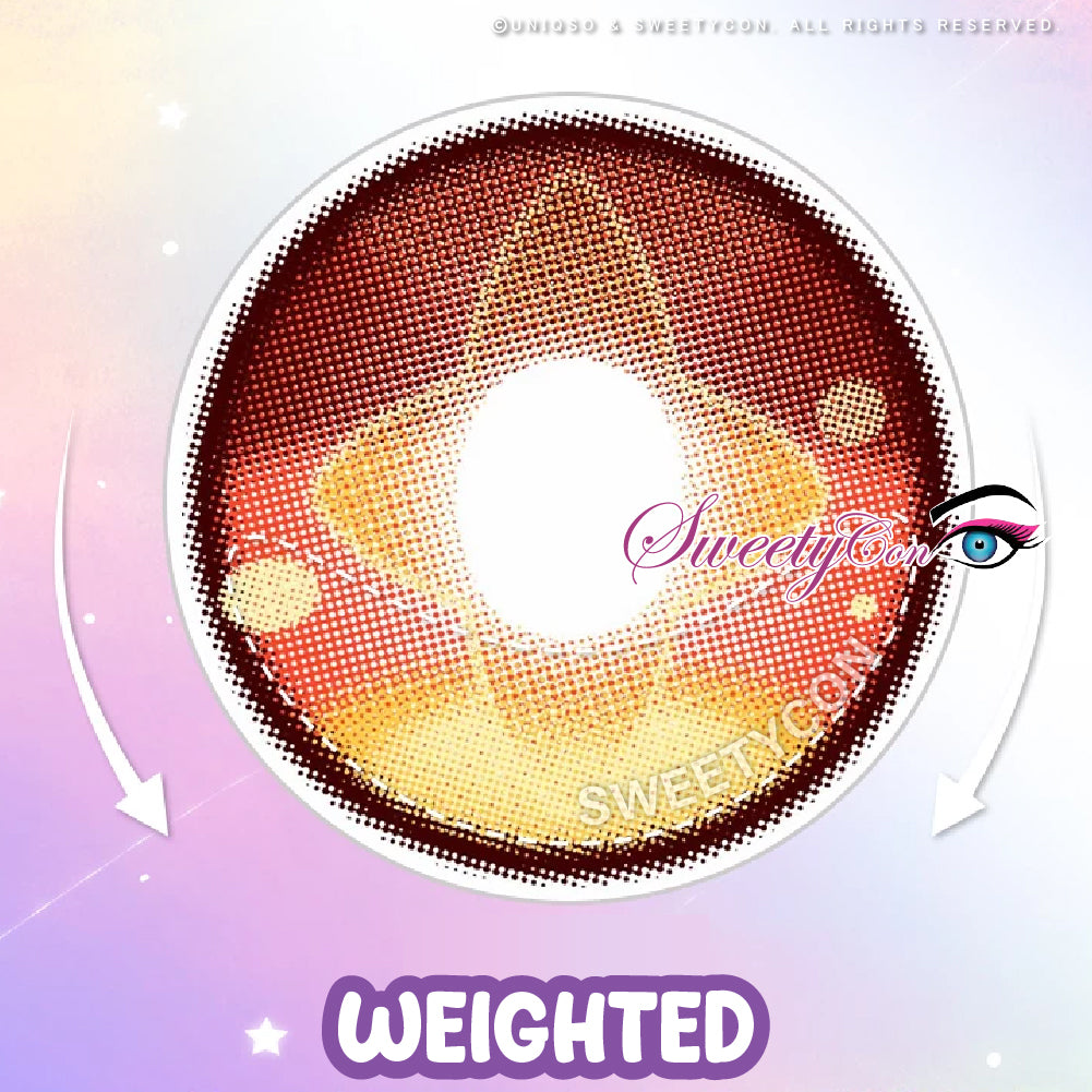 Sweety x Eyesinger Golden Eclipse (2 lenses/pack)-Colored Contacts-UNIQSO