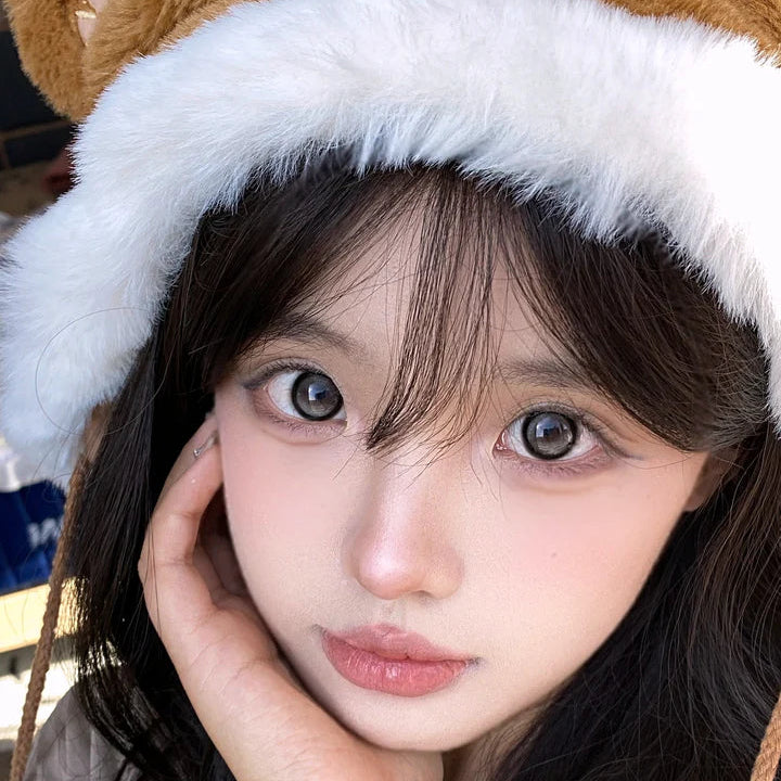 Kazzue Moonveil Shadowmoon Silver (2 lenses/pack)-Colored Contacts-UNIQSO