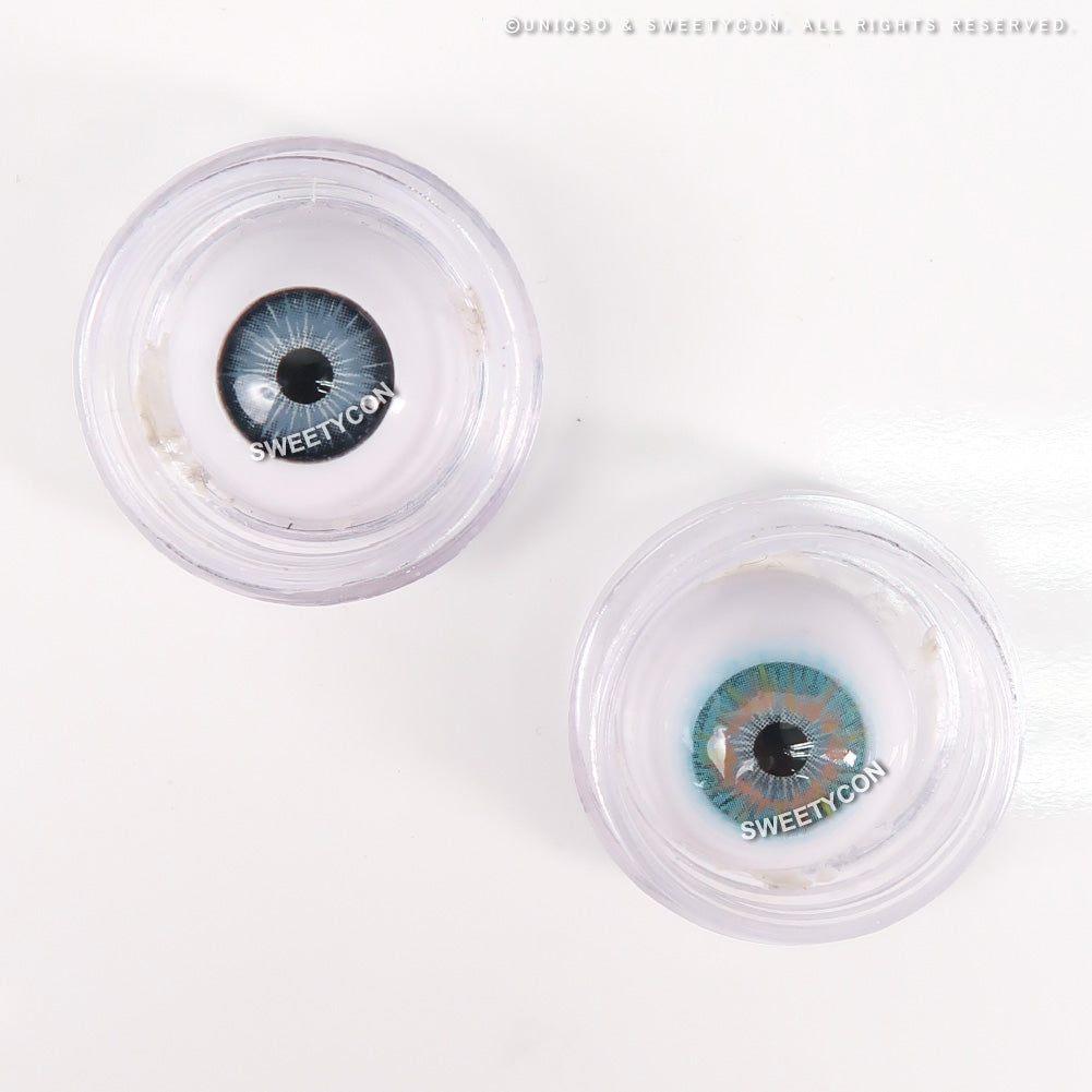 Sweety Broadway Blue colored contacts