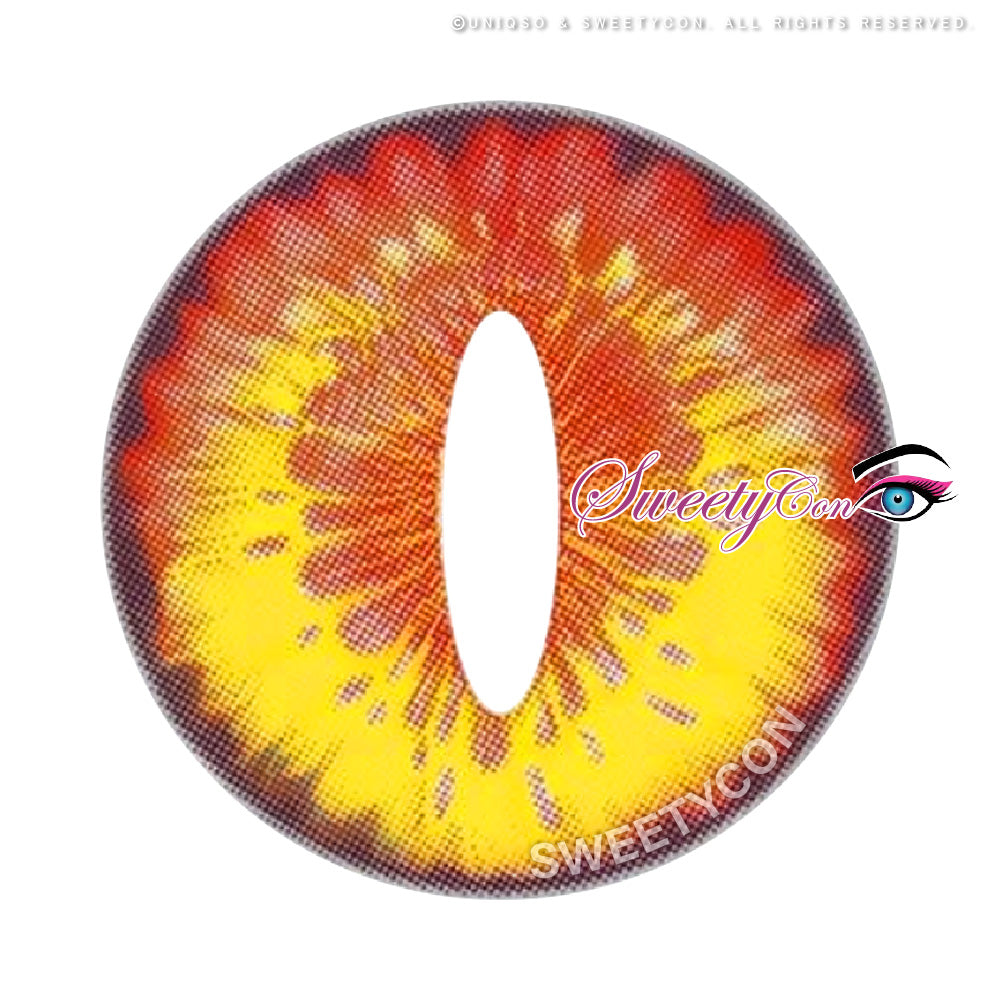 Sweety Crazy Mystery Orb Yellow (1 lens/pack)-Crazy Contacts-UNIQSO